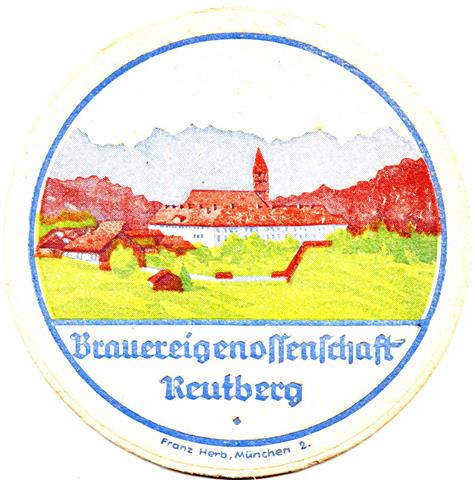 sachsenkam toel-by reutberger genos 1a (rund215-schrift & rahmen blau) 